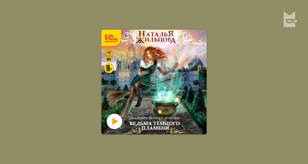 Аудиокнига «Академия черного дракона. Ведьма темного