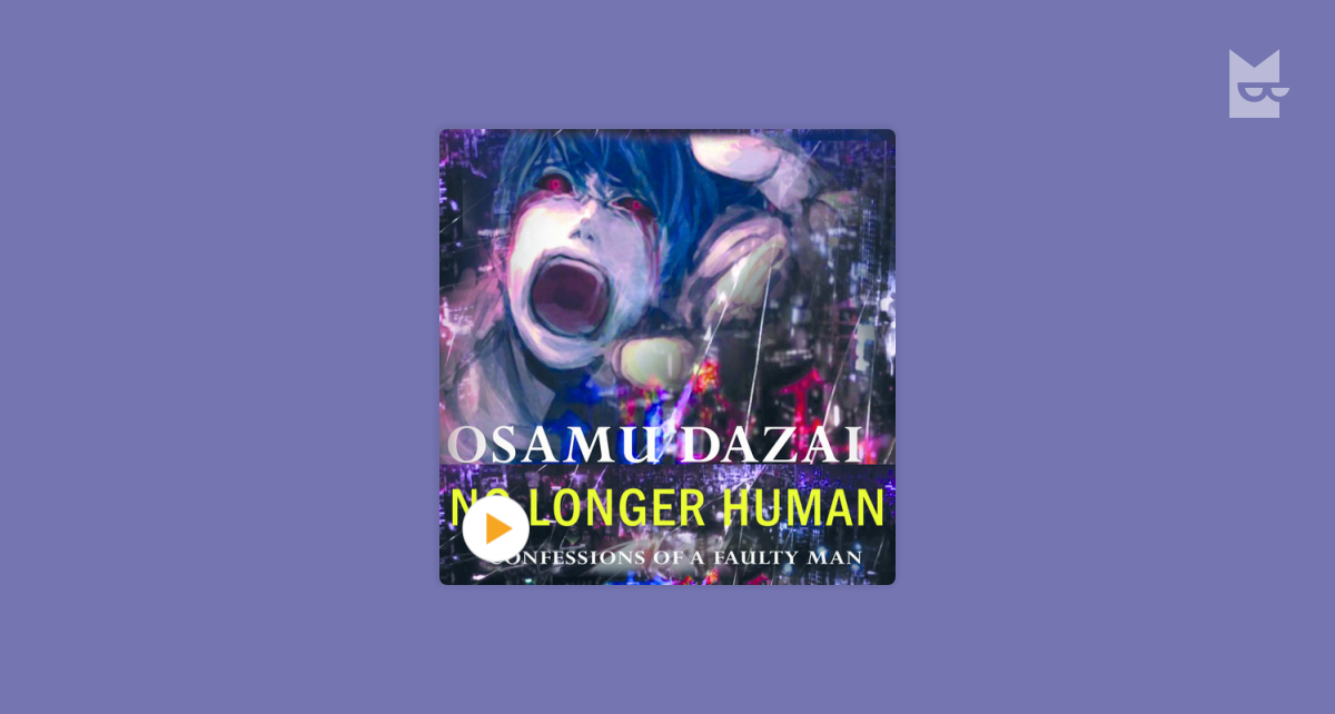 Dazai Osamu No Longer Human Deutsch