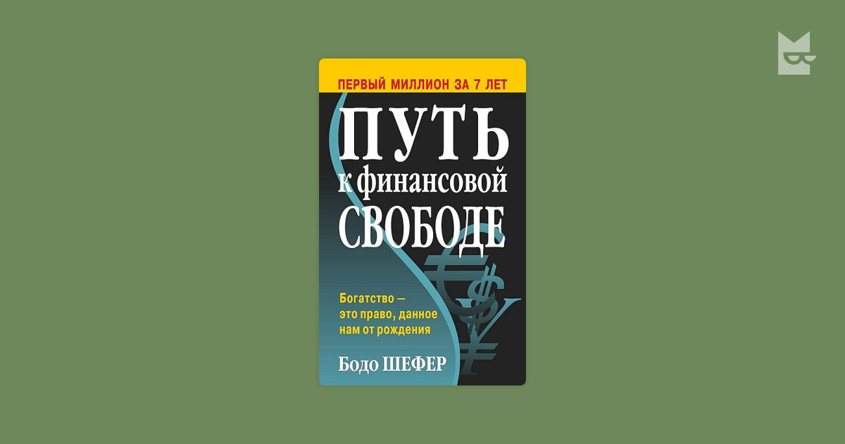 Финансовый план бодо шефер